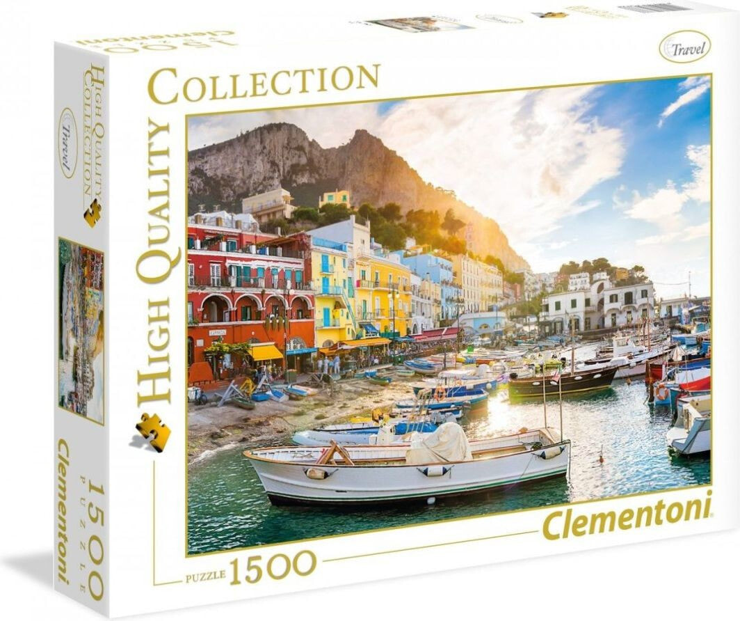 Пазл для детей Clementoni Puzzle High Quality Collection 1500 elementów Capri (31678)