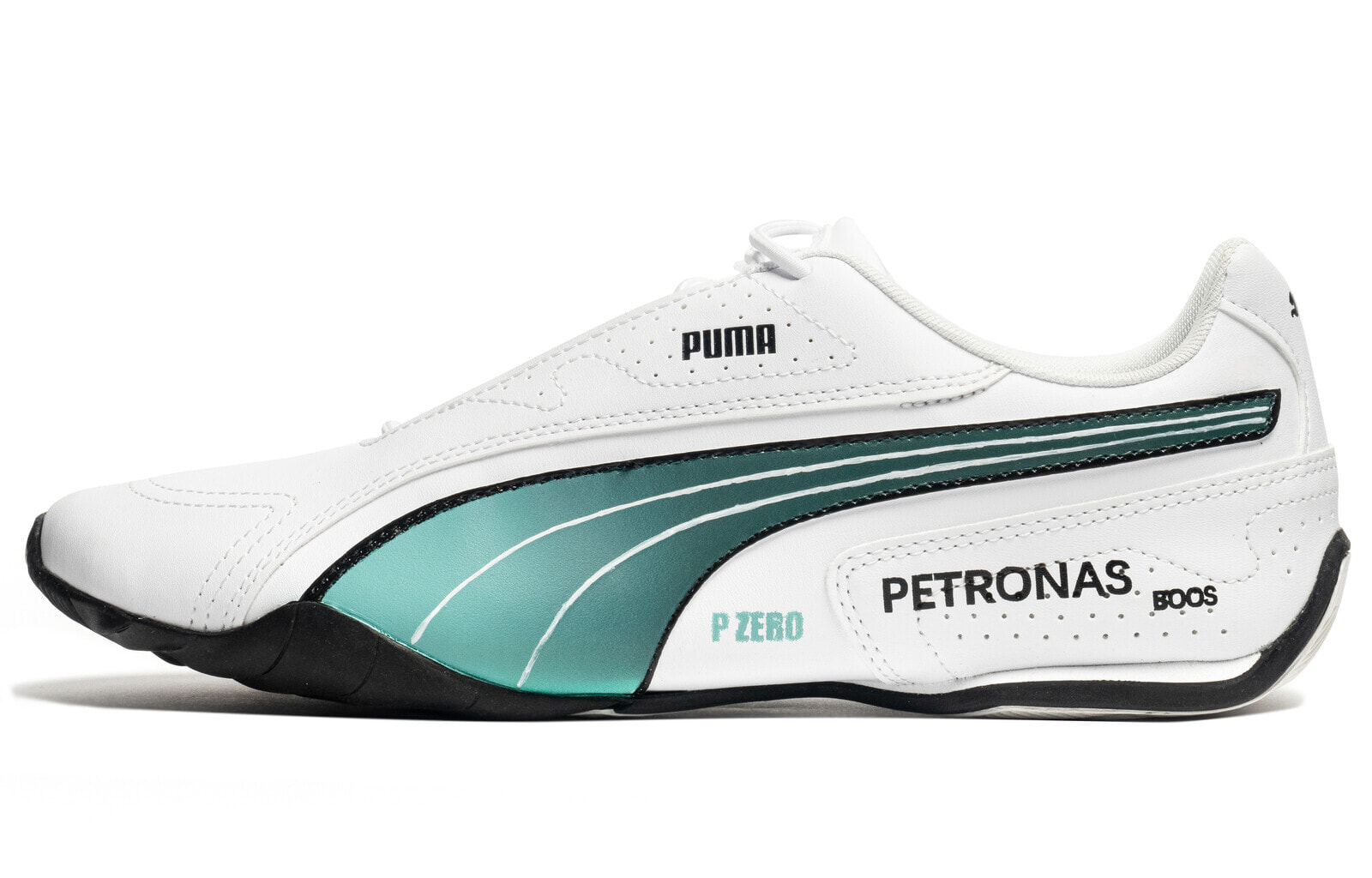 PUMA Redon Bungee Cycling Shoes Unisex Low-Top White/Cyan