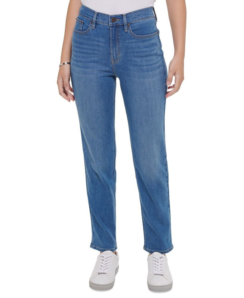 Calvin Klein Jeans women's High-Rise Slim Whisper Soft Jeans