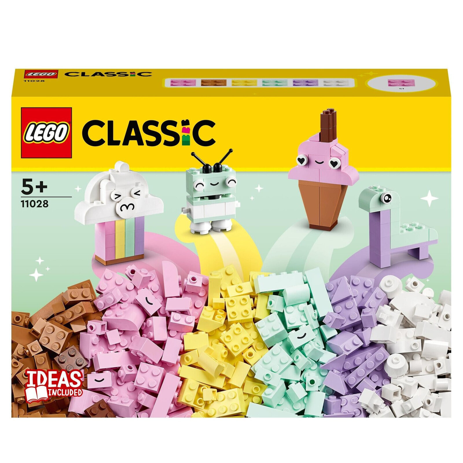 Конструктор LEGO Classic 11028 Креативное веселье в пастельных тонах