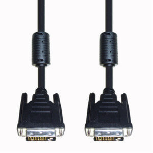 e+p DVI 2/5 DVI кабель 5 m Черный