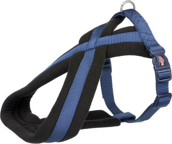 Trixie Premium touring harness indigo. S – M: 40–60 cm / 20 mm