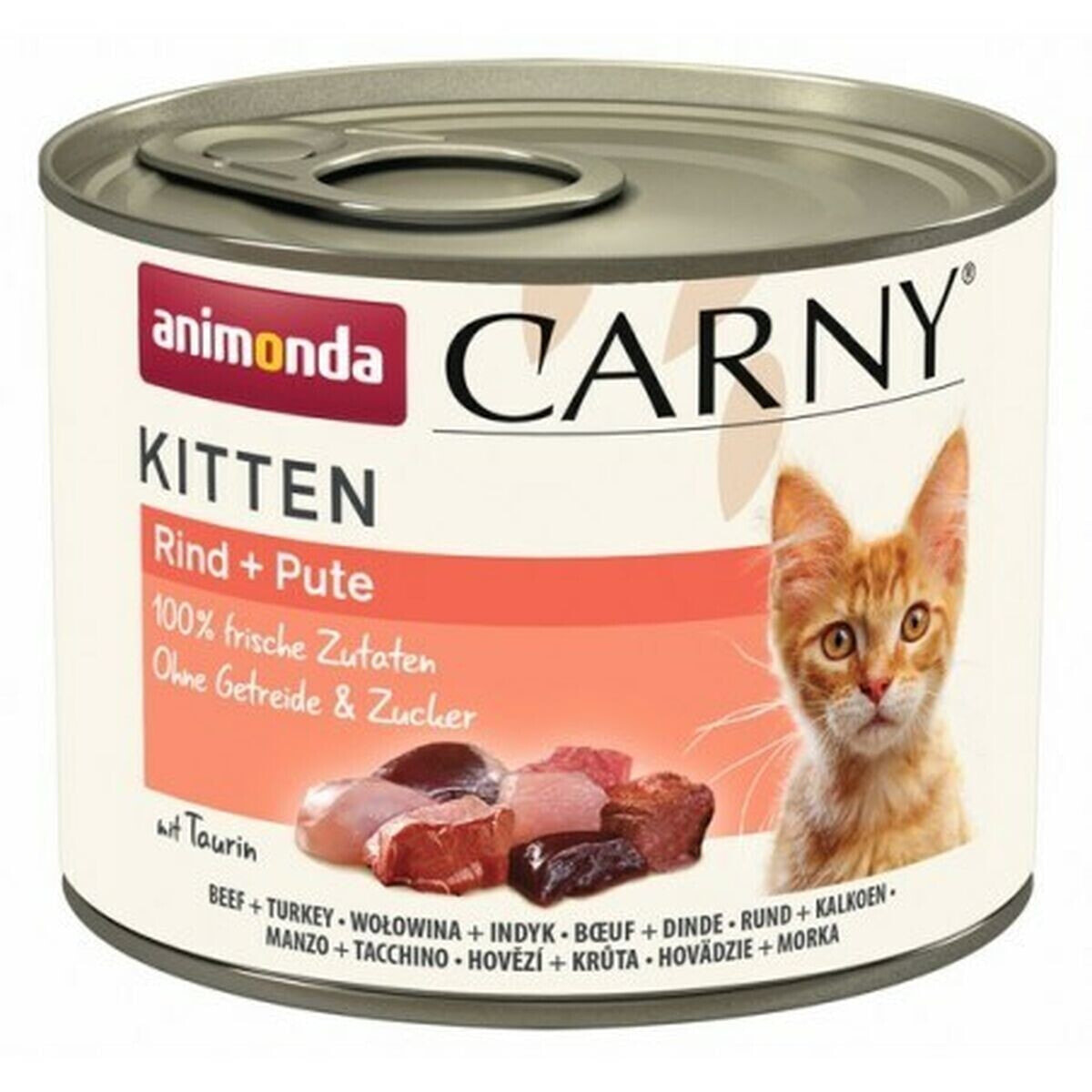 Cat food Animonda Carny Kitten Turkey Veal 200 g