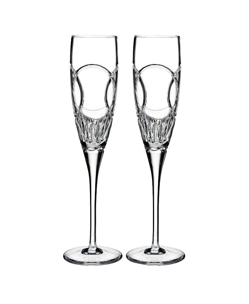 Waterford love Happiness Flute Pair, 2 Piece