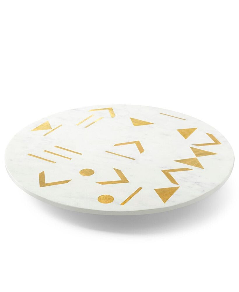 GAURI KOHLI olympia Marble Lazy Susan - 16