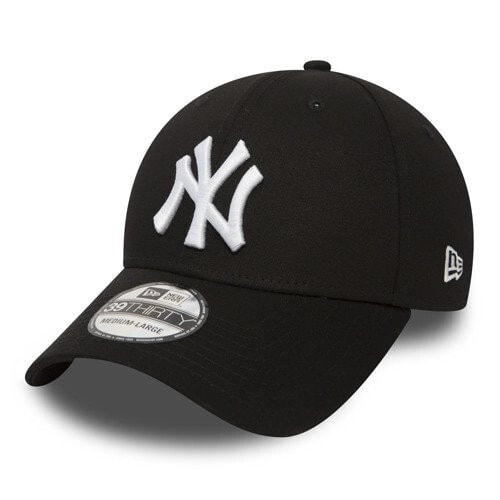 Мужская бейсболка серая бейсбольная с логотипом New Era Czapka z daszkiem New Era 39THIRTY MLB New York Yankees - 10298279
