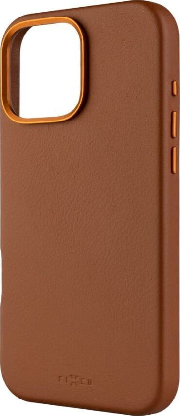 Fixed Fixed MagLeather | Back cover | Apple | iPhone 16 Pro Max | Leather | Brown