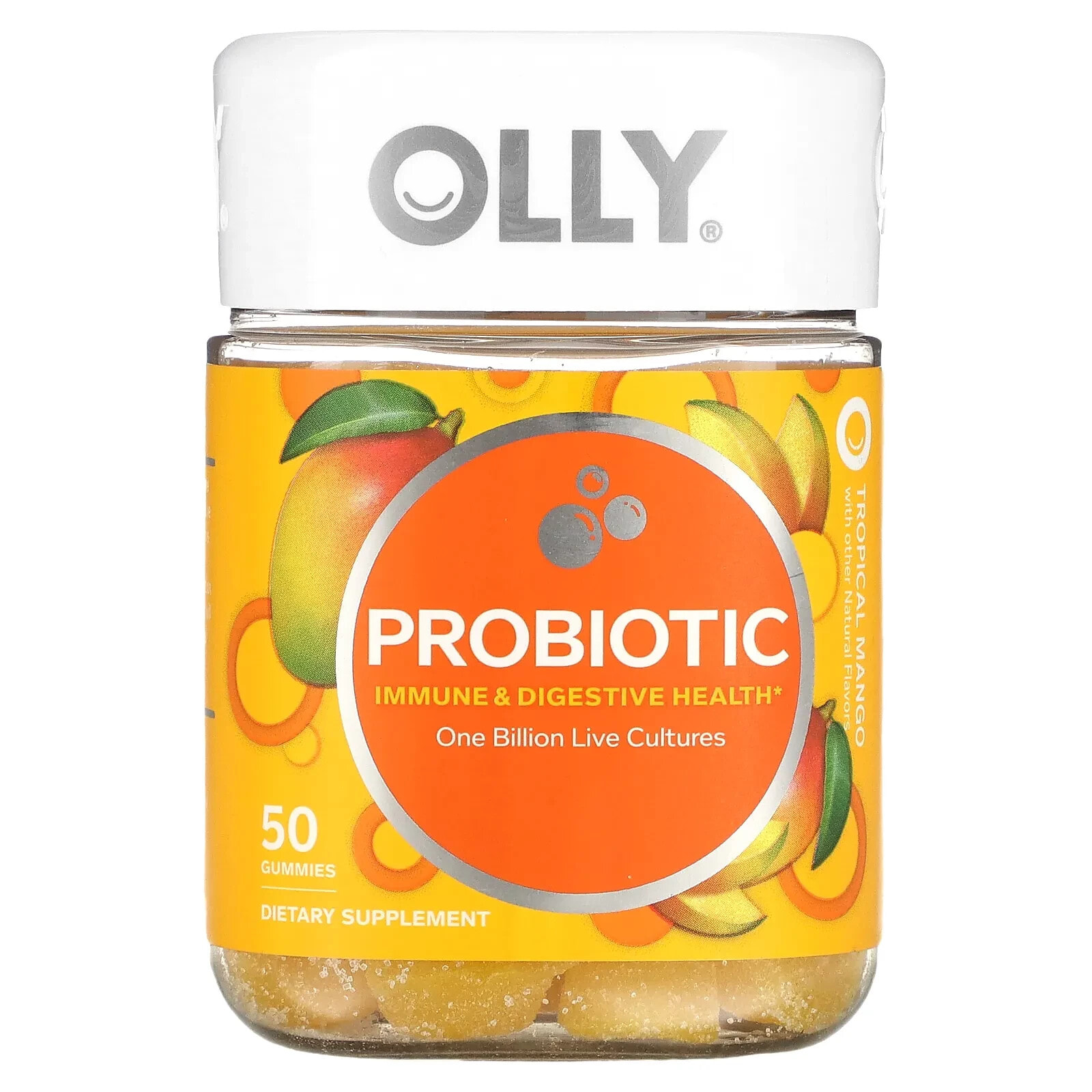 Probiotic, Bramble Berry, 1 Billion Live Cultures, 80 Gummies