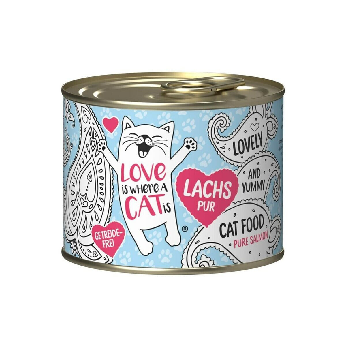 Cat food LOVE IS WHERE A CAT IS 2191440 190 g