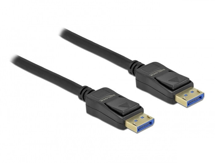 Delock 80263 - 3 m - DisplayPort - DisplayPort - Male - Male - 10240 x 4320 pixels