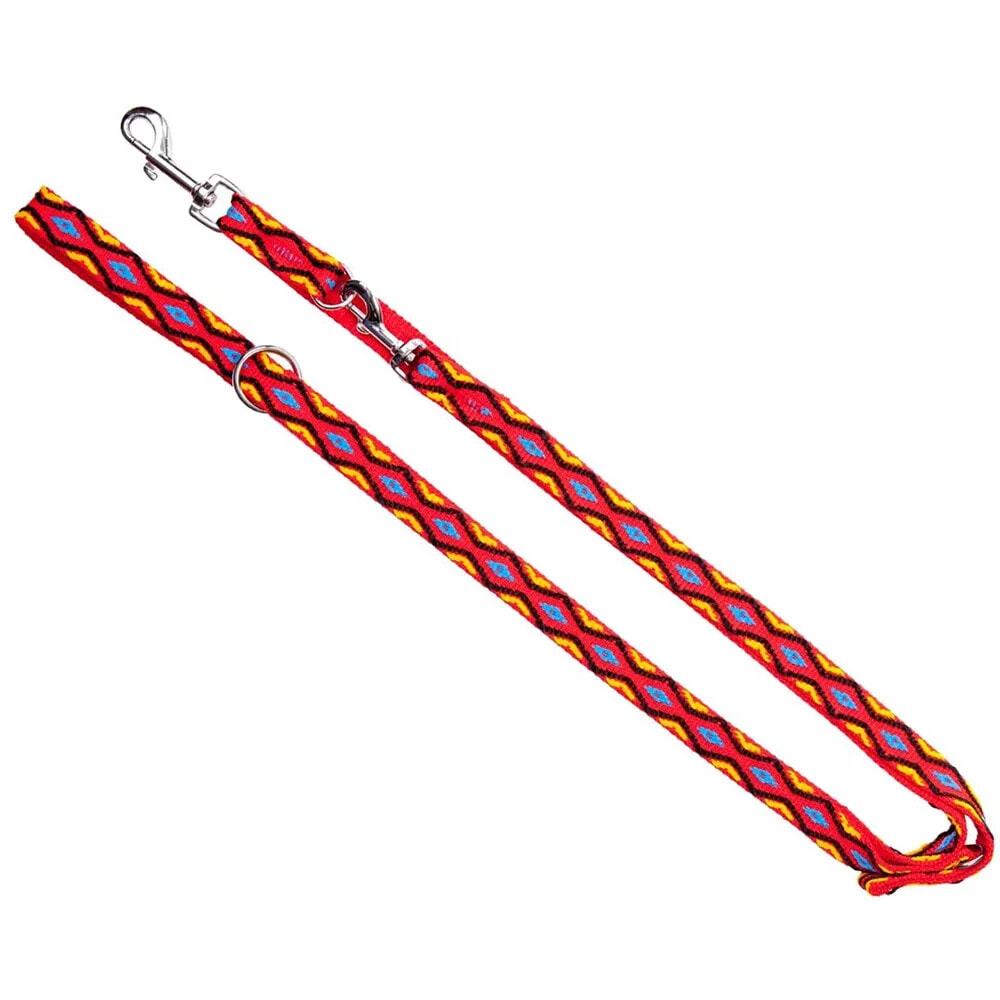 DINGO Winnetou polypropylene 2x dog leash 120-220 cm