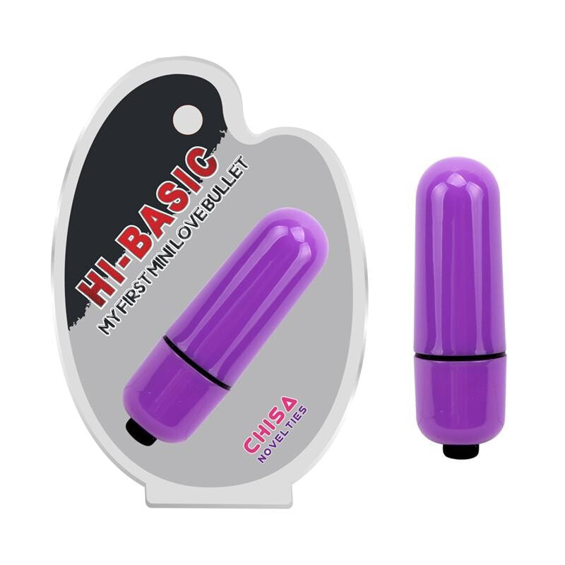 Вибратор CHISA Vibrating Bullet Hi-Basic 5.8 x 1.8 cm Purple