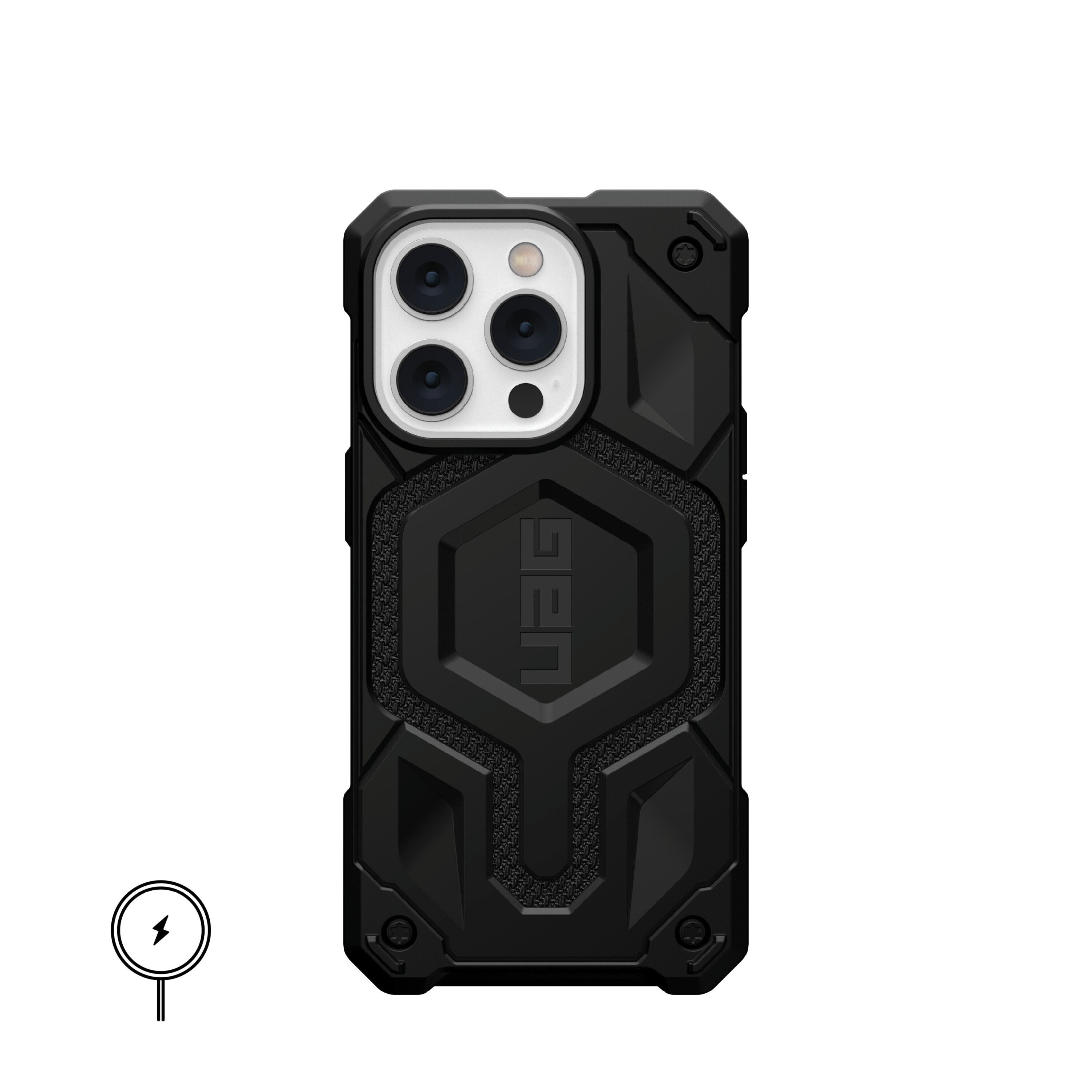 Urban Armor Gear UAG iPhone Dipsy 2022 Monarch Pro Magsafe - Kevlar Black
