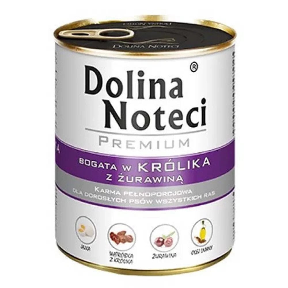 DOLINA NOTECI Beef Cranberry Pork And Rabbit 800g Wet Dog Food