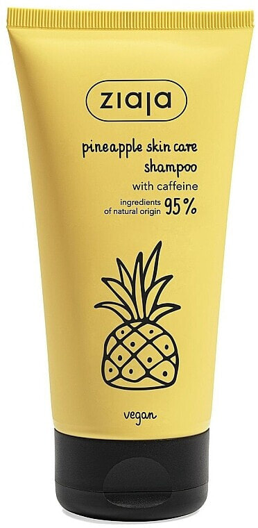 Haarshampoo mit Koffein - Ziaja Pineapple Skin Care Shampoo