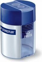 Staedtler Double pencil sharpener with blue container