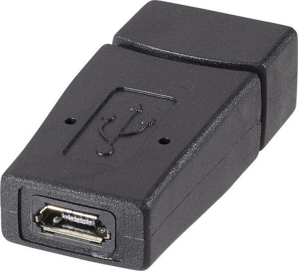 RF-4297185 - USB Type A - USB Micro B - Black