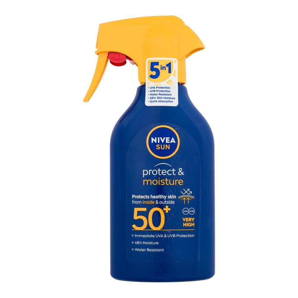 Nivea Sun Protect & Moisture SPF30 400 ml sonnenschutz wasserfest unisex