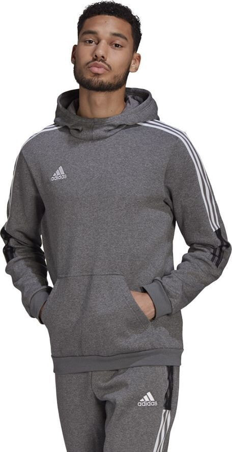 Мужская толстовка с капюшоном Adidas Bluza adidas TIRO 21 Sweat Hoody GP8805 GP8805 szary M (GP8805)