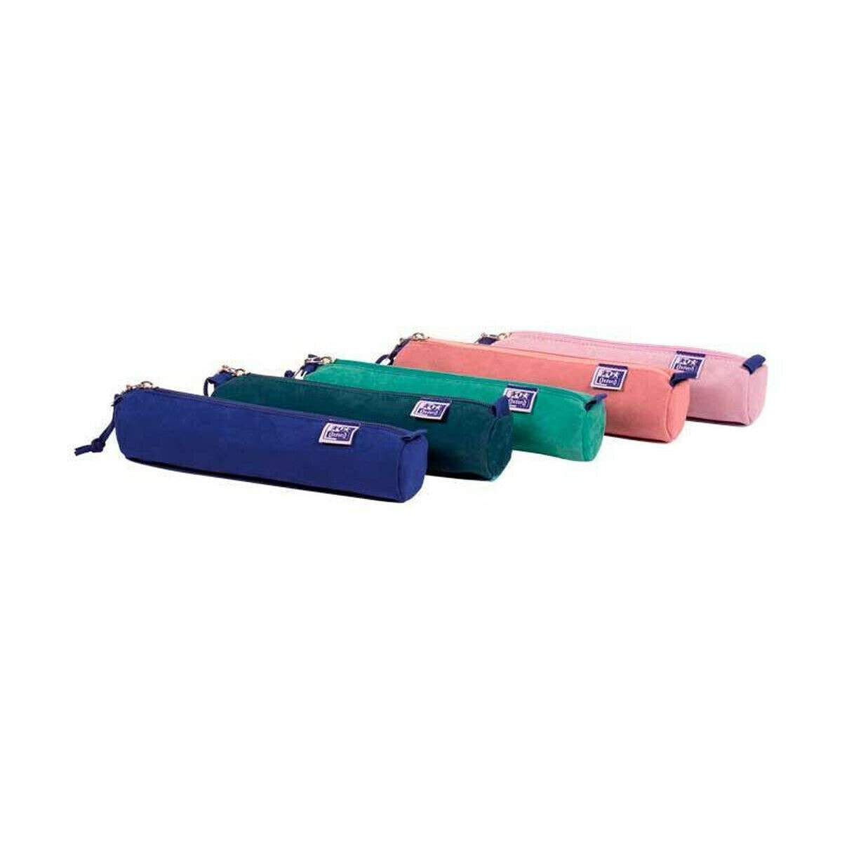 Cylindrical School Case Oxford Kangoo Touch 22 x 4,5 x 4,5 cm