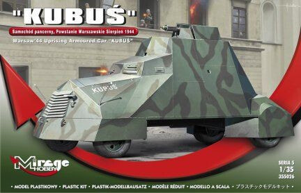 Mirage Kubuś samochód pancerny Powstanie Warszawskie (355026)