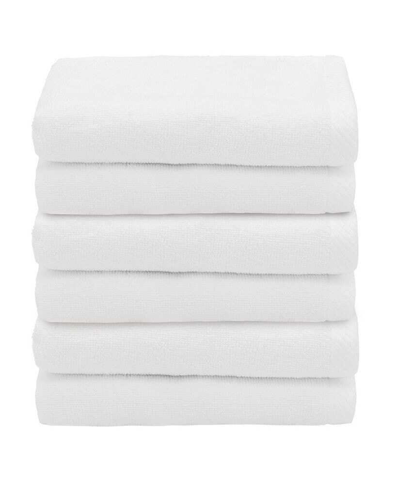 Linum Home textiles Ediree 6 Piece Turkish Cotton Fingertip Towels Set