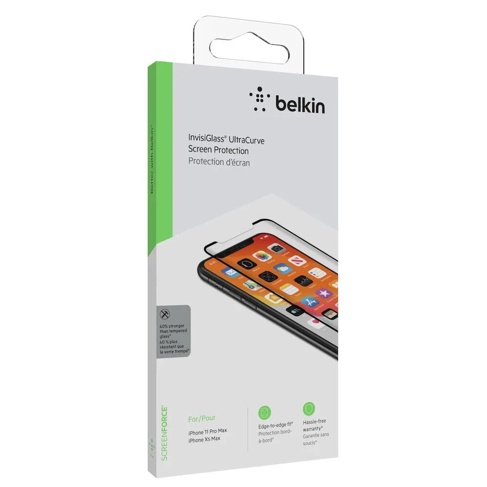 BELKIN iPhone XS Max/11 Pro Max Curve Invisible Glass screen protector