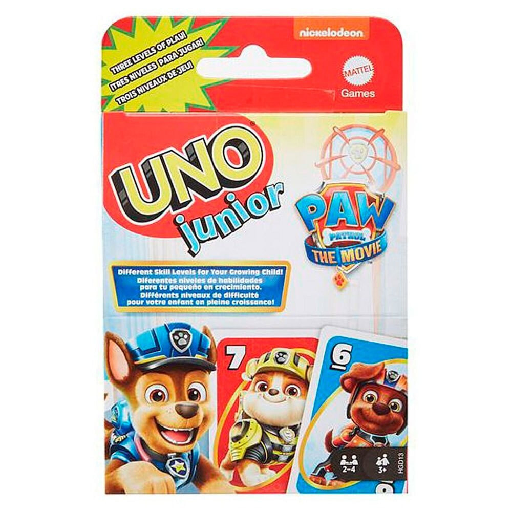 MATTEL GAMES Uno Junior Paw Patrol Card Game настольные игры для компании  V107425096Размер: 3 года купить по выгодной цене от 1314 руб. в  интернет-магазине LiteMF Market с доставкой