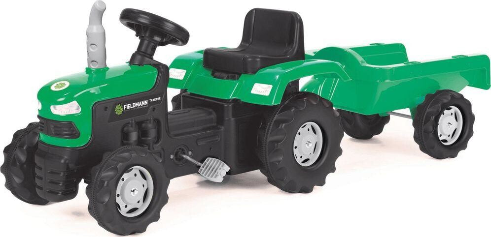 Детская каталка или качалка для малышей Buddy Toys Traktor z naczepą BPT 1013