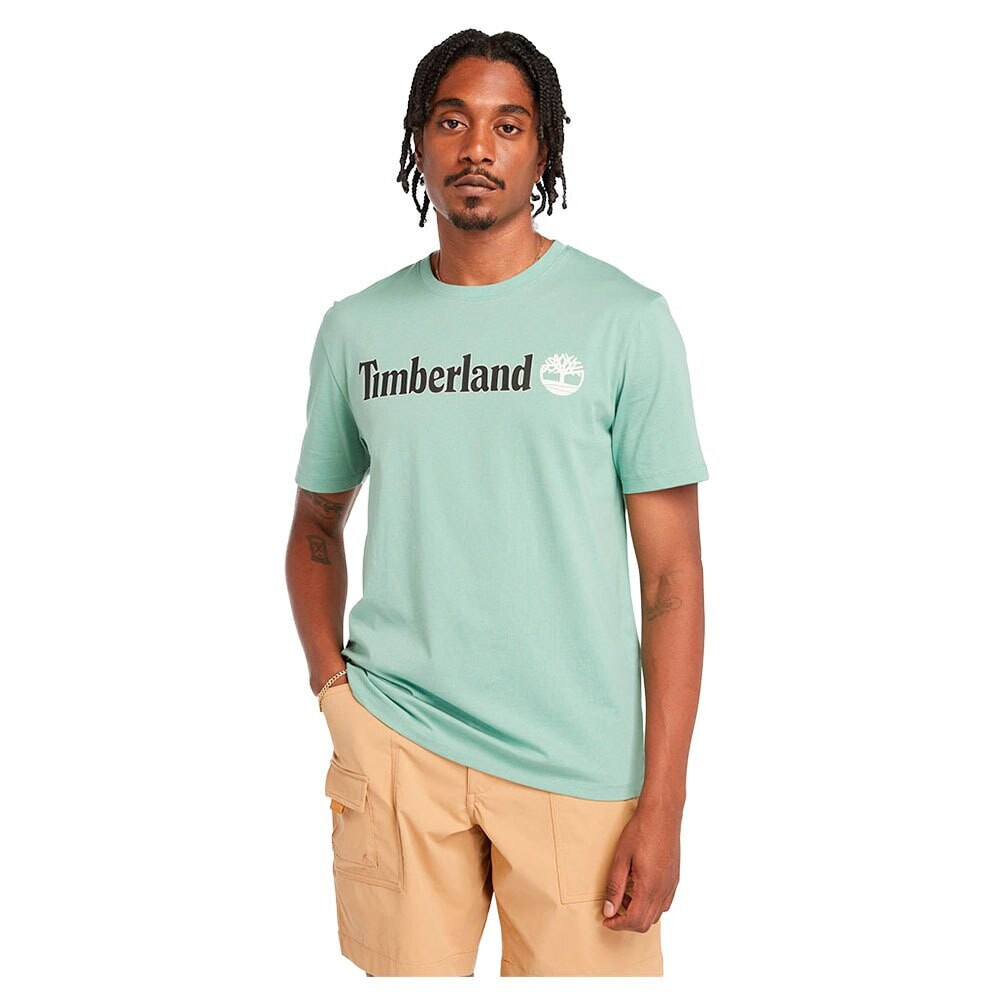 TIMBERLAND Kennebec River Linear Logo Short Sleeve T-Shirt