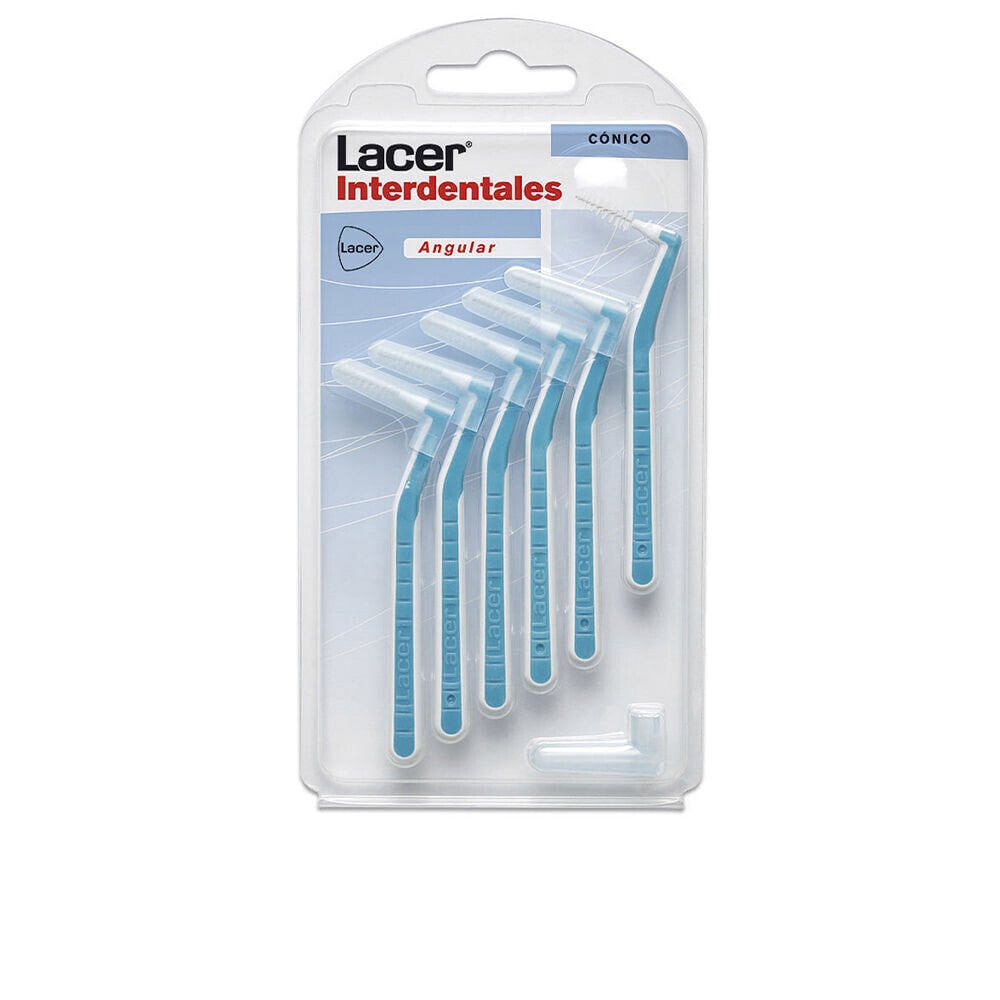 Зубная нить или ершик Lacer Cepillo Interdental Cónico Angular 6 Uds