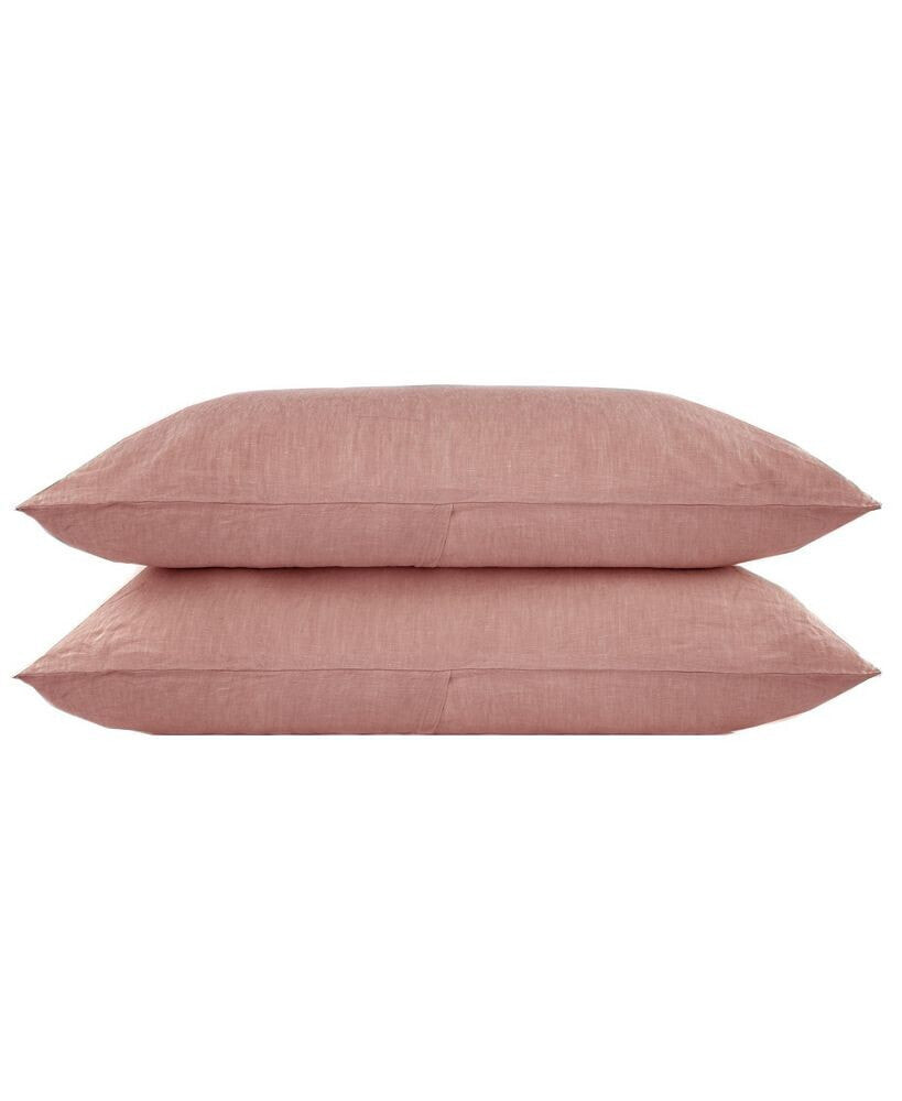 Bokser Home 100% French Linen Pillowcase Set - Standard