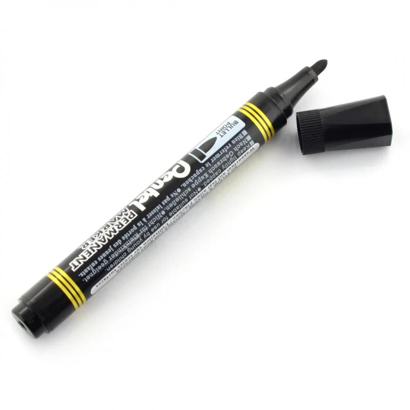 Перманентный маркер черный - Pentel N850