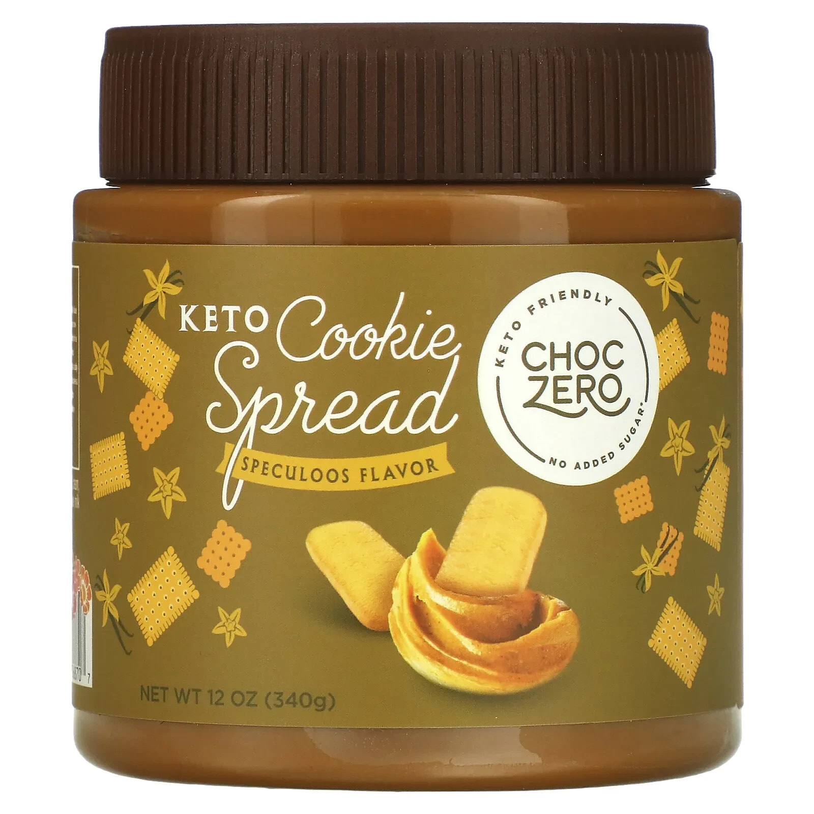 ChocZero, Keto Spread, темный какао и лесной орех, 340 г (12 унций)