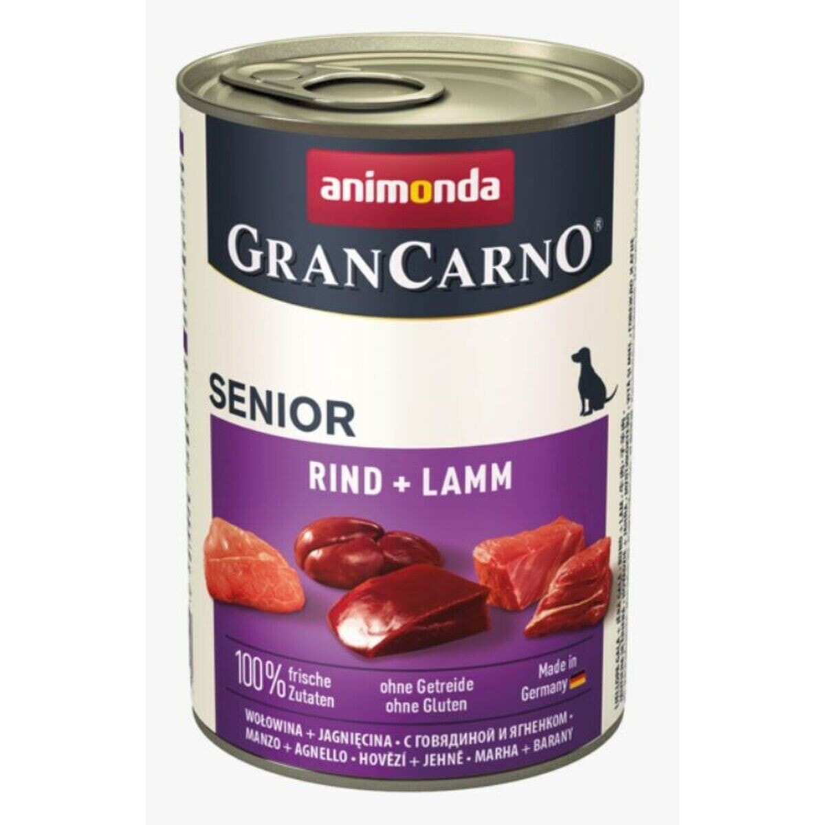 Wet food Animonda GranCarno Veal Lamb 400 g