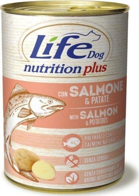 Life Pet Care LIFE DOG pusz.400g SALMON + POTATOES /24