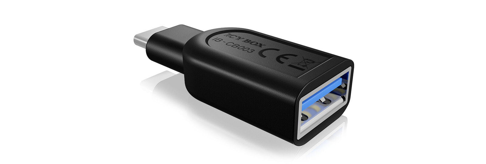 ICY BOX USB 3.0 C - USB 3.0 A Черный 31603