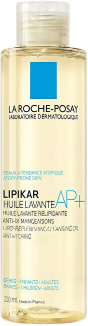 Lipikar Huile Lavante AP + (Lipid-Replenishing Clean sing Oil) emollient shower and bath oil for sensitive skin