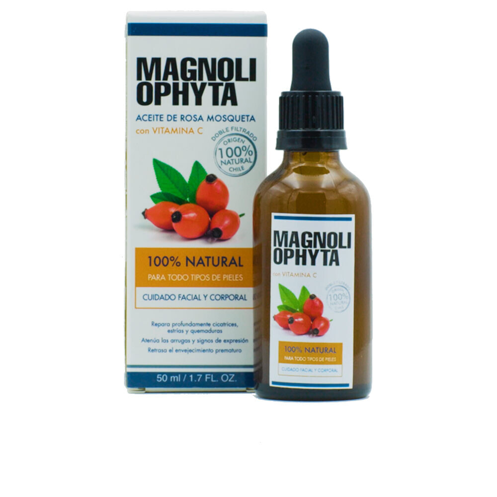 MAGNOLIOPHYTHA Aceite De Rosa Mosqueta Масло шиповника с витамином C для лица и тела 50 мл