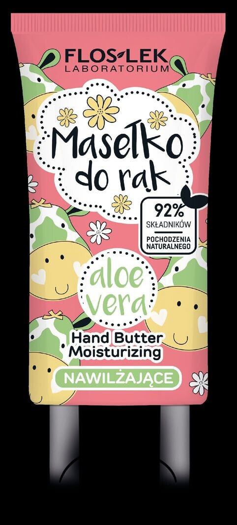 FLOSLEK Masełko do rąk nawilżające Aloe Vera 50 ml