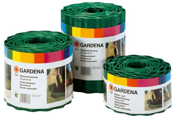 Gardena 538-20 - Garden edging roll - Plastic - Green - 150 mm - 9 m - 1 pc(s)