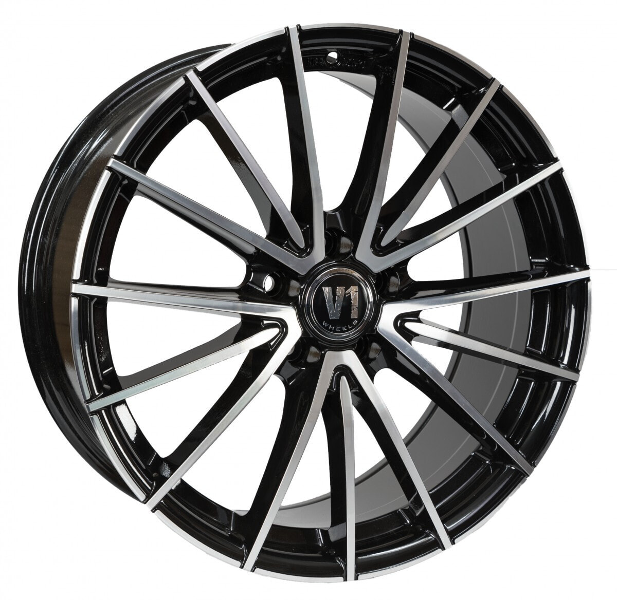 Колесный диск литой V1 Wheels V2 schwarz hochglanzpoliert 8x18 ET35 - LK5/112 ML66.6