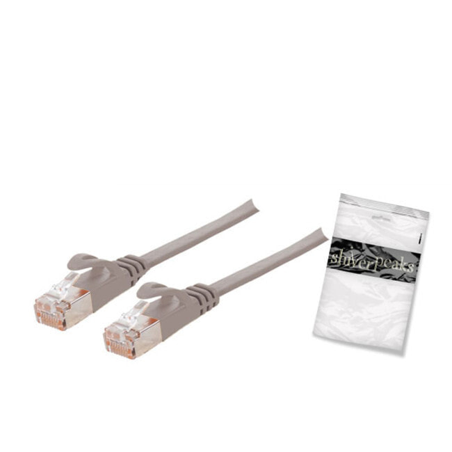 shiverpeaks BASIC-S, Cat7, 1m сетевой кабель U/FTP (STP) Серый BS75511-SL