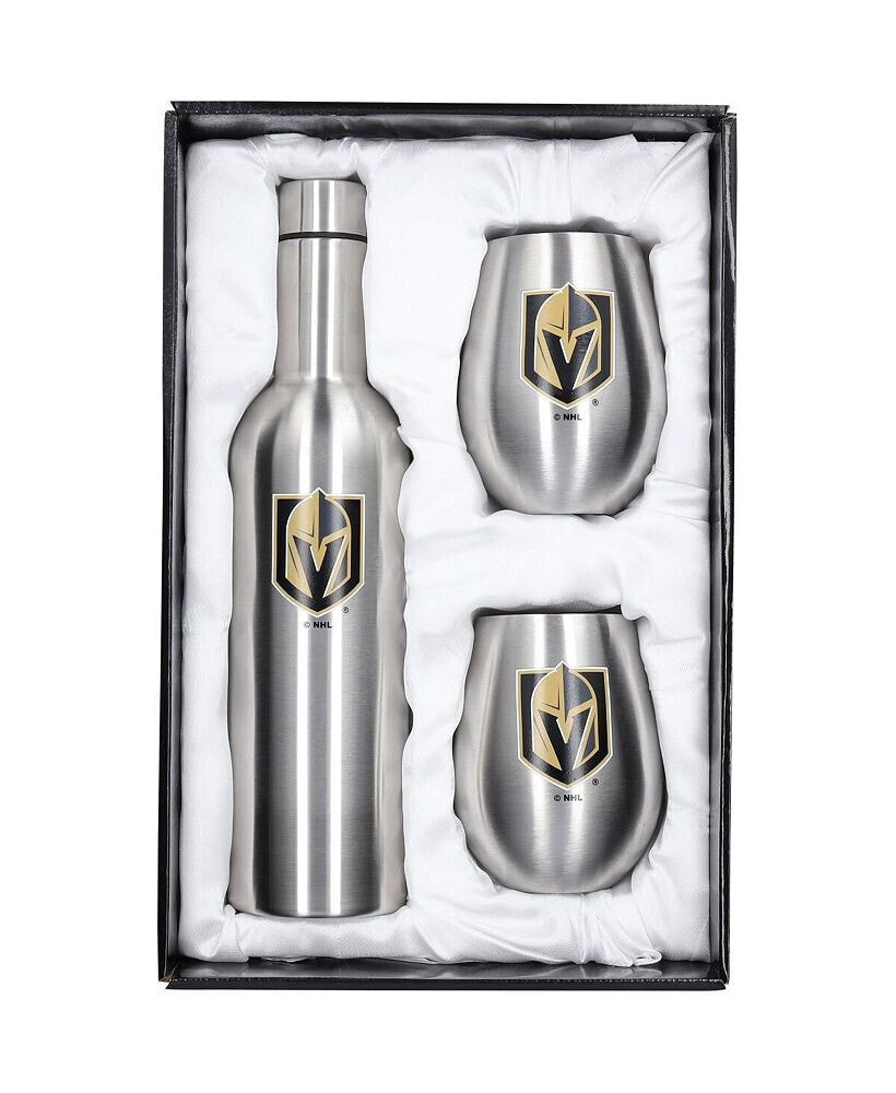 Memory Company vegas Golden Knights 28 oz Stainless Steel Bottle and 12 oz Tumblers Set