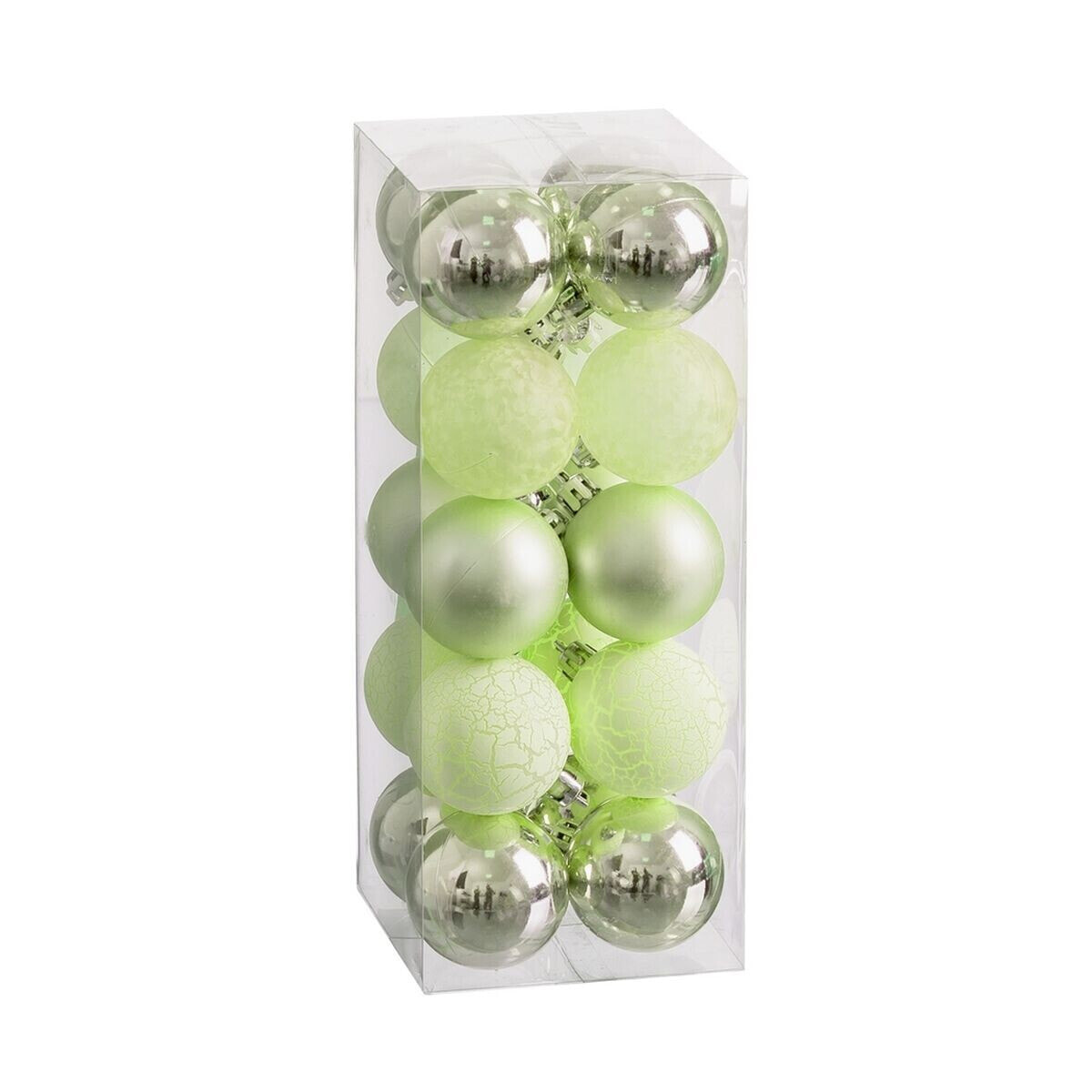 Ёлочные шарики Зеленый 5 x 5 x 5 cm (20 штук)