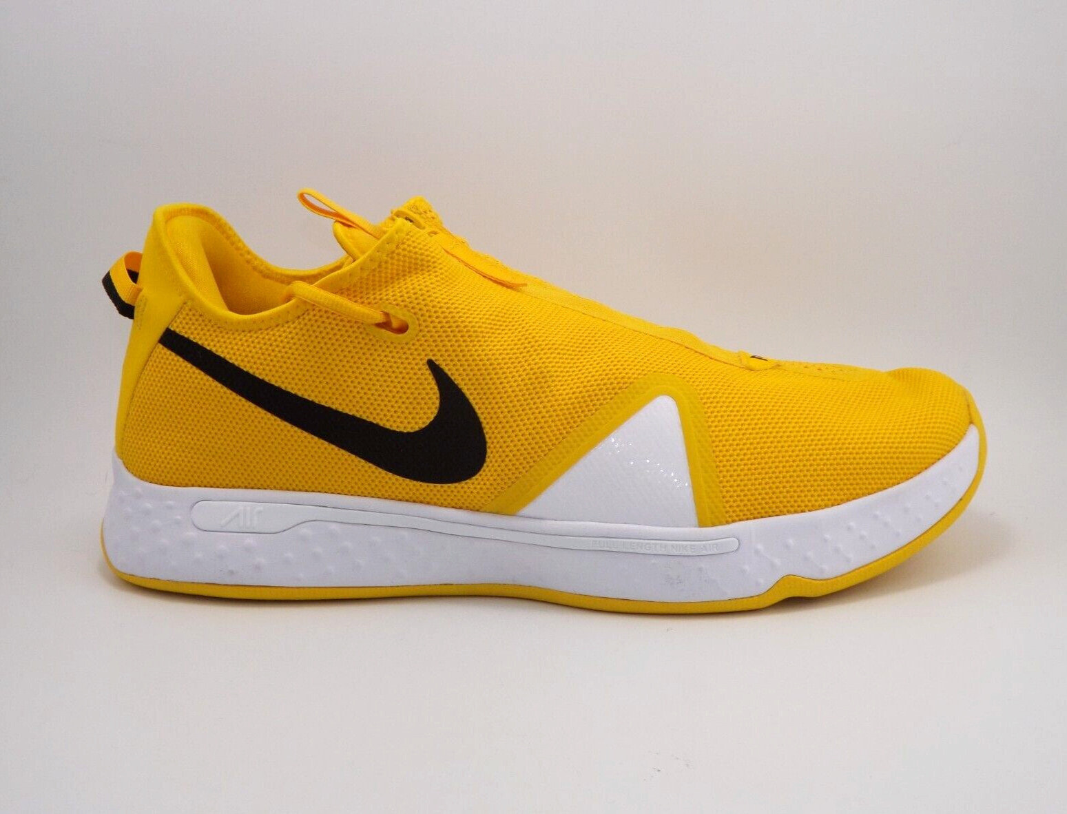 Men’s Nike PG 4 TB Promo Low Basketball Shoes Size 18 Yellow White CW4134 702