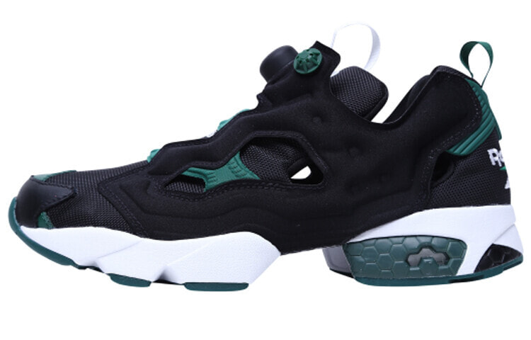 Reebok Instapump Fury OG MU 充气 镂空拼接 低帮 运动休闲鞋 男女同款 黑绿 / Кроссовки Reebok Instapump Fury OG MU DV8292