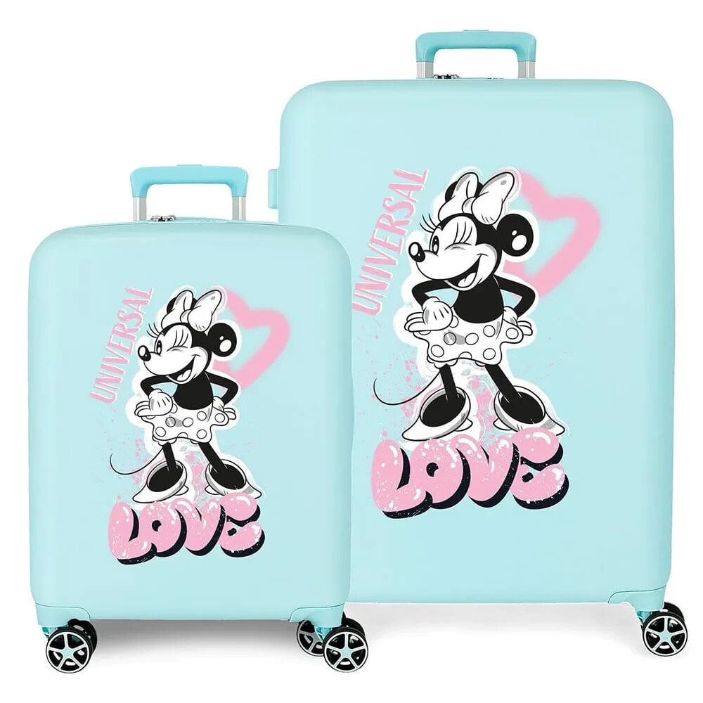 DISNEY Minnie Heart 55-70 cm 104L trolley 2 units