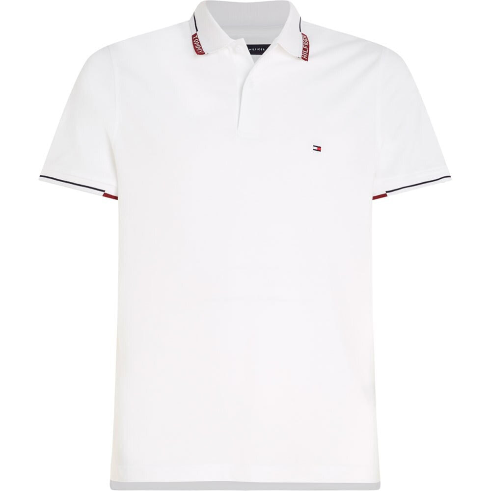 TOMMY HILFIGER Collar Placement Reg Short Sleeve Polo