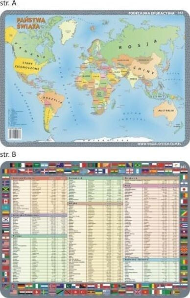 Visual System edu pad. 061 - Countries of the world